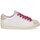 Scarpe Donna Sneakers Panchic P01W013 Lace-up shoe leather suede white fog fucsia Bianco