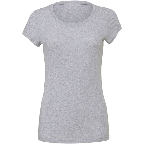 Abbigliamento Donna T-shirts a maniche lunghe Bella + Canvas BL6004 Grigio