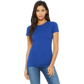 Abbigliamento Donna T-shirts a maniche lunghe Bella + Canvas BL6004 Blu