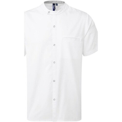 Abbigliamento Uomo Camicie maniche corte Premier Recyclight Bianco