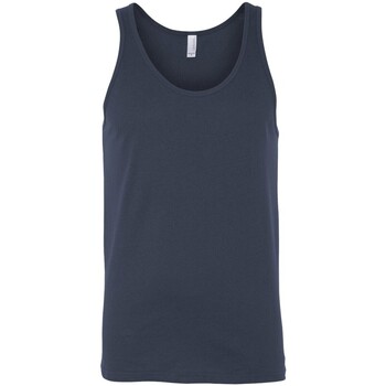 Abbigliamento Uomo Top / T-shirt senza maniche Bella + Canvas CV3480 Blu