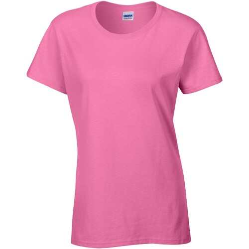 Abbigliamento Donna T-shirts a maniche lunghe Gildan Heavy Cotton Viola