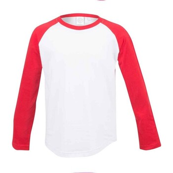 Abbigliamento Unisex bambino T-shirts a maniche lunghe Sf Minni SM271 Rosso