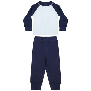 Abbigliamento Unisex bambino Pigiami / camicie da notte Larkwood LW71T Bianco