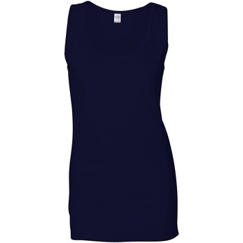 Abbigliamento Donna Top / T-shirt senza maniche Gildan Softstyle Blu