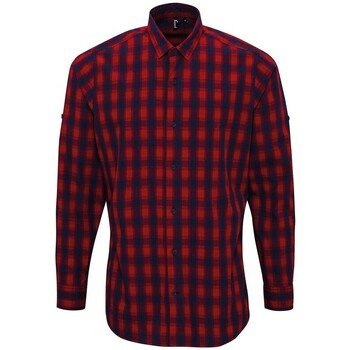 Abbigliamento Uomo Camicie maniche lunghe Premier PR250 Rosso