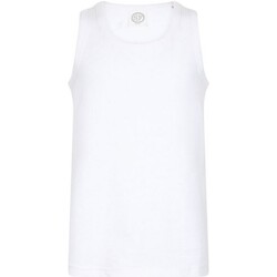 Abbigliamento Unisex bambino Top / T-shirt senza maniche Sf Minni Feel Good Bianco