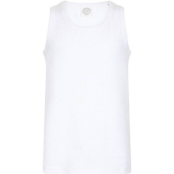 Abbigliamento Unisex bambino Top / T-shirt senza maniche Sf Minni Feel Good Bianco
