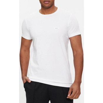Abbigliamento Uomo T-shirt maniche corte Calvin Klein Jeans K10K112724 Bianco