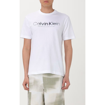 Abbigliamento Uomo T-shirt maniche corte Calvin Klein Jeans K10K112497 Bianco