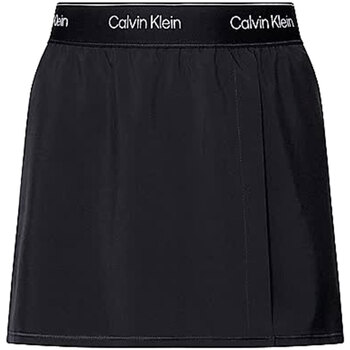 Abbigliamento Donna Gonne Calvin Klein Jeans WO WOven Skirt Nero