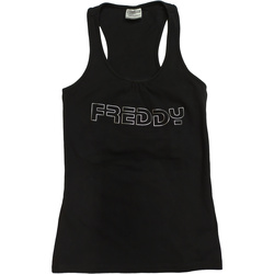 Abbigliamento Donna Top / T-shirt senza maniche Freddy TAME06F Nero