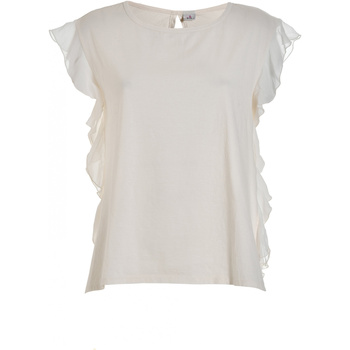 Abbigliamento Donna Top / T-shirt senza maniche Deha D73230 Bianco