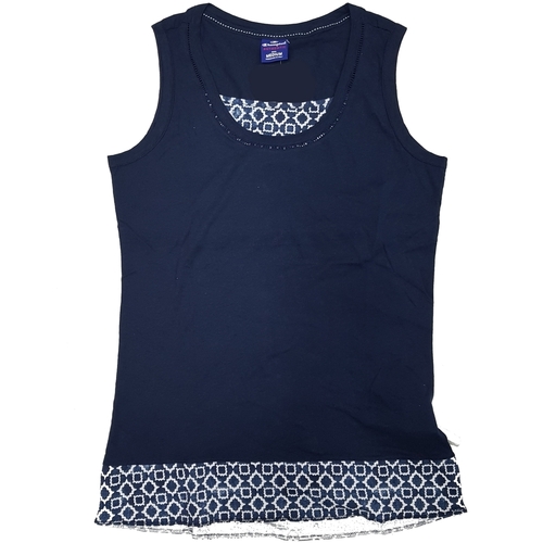 Abbigliamento Donna Top / T-shirt senza maniche Champion 109570 Blu