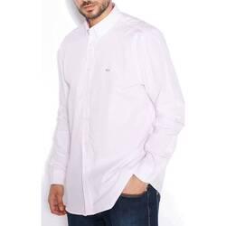Abbigliamento Uomo Camicie maniche lunghe Lacoste CH8737 Bianco