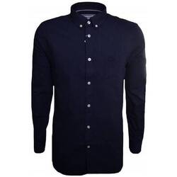 Abbigliamento Uomo Camicie maniche lunghe Lacoste CH9597 Blu