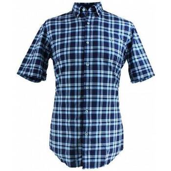 Abbigliamento Uomo Camicie maniche corte Lacoste CH6129 Blu