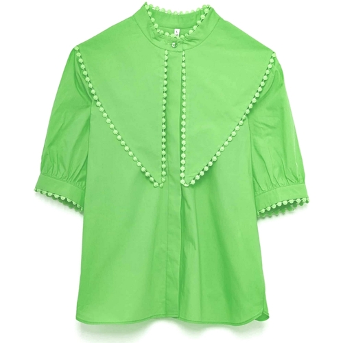 Abbigliamento Donna Camicie Lumina L3112 Verde