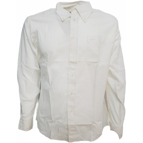 Abbigliamento Uomo Camicie maniche lunghe Kappa 6448411 Bianco