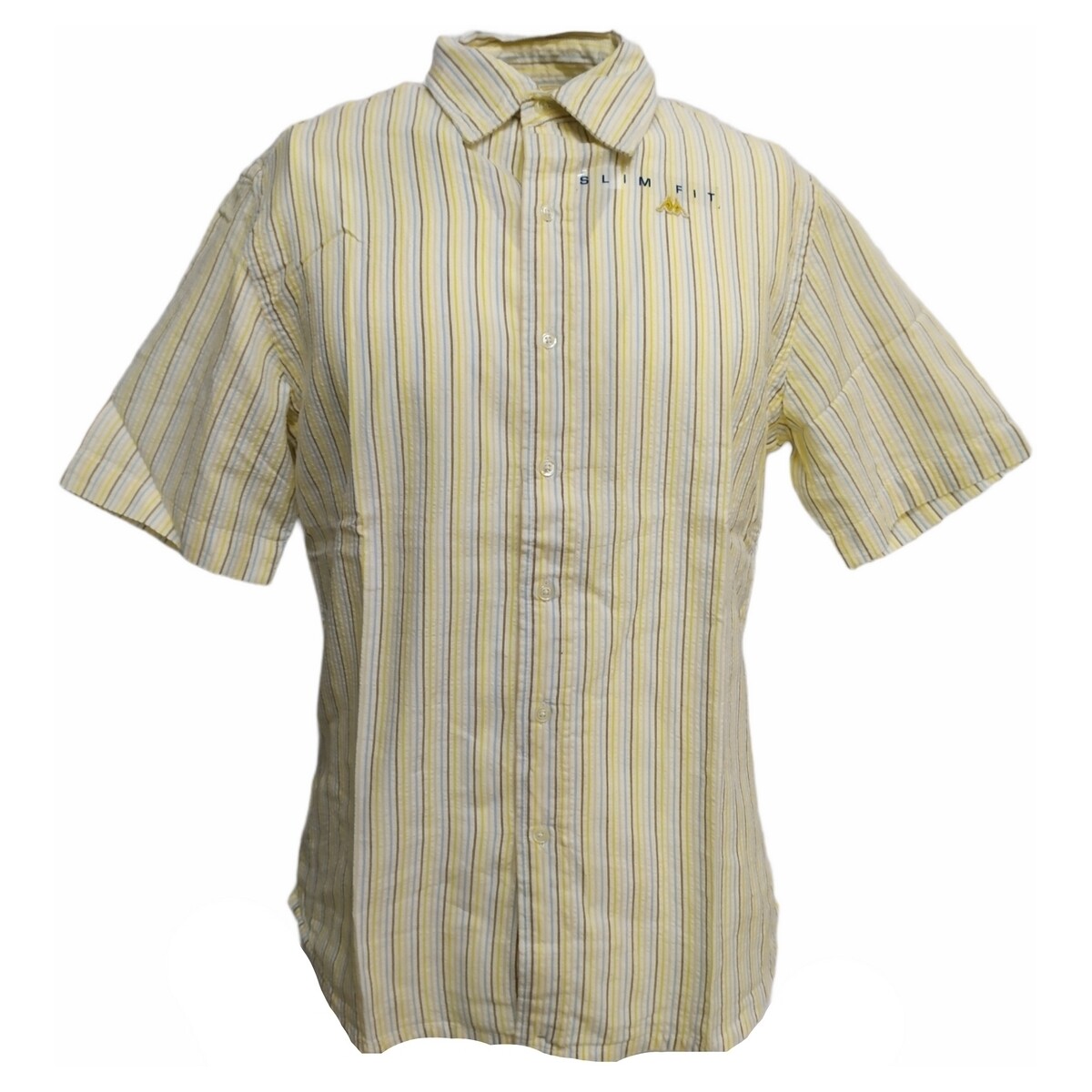 Abbigliamento Uomo Camicie maniche lunghe Kappa 6003HJ0 Giallo