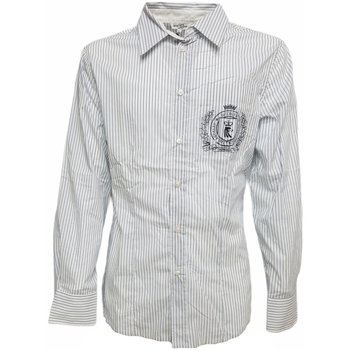 Abbigliamento Uomo Camicie maniche lunghe Datch 70W6416 Bianco