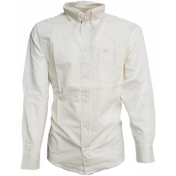 Abbigliamento Uomo Camicie maniche lunghe Kappa 644841X Bianco