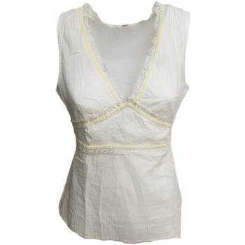 Abbigliamento Donna Camicie Playlife 5JO15Q46C Bianco
