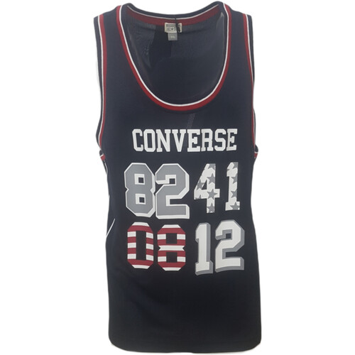 Abbigliamento Uomo Top / T-shirt senza maniche Converse 5EU433A Blu