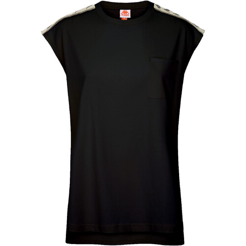 Abbigliamento Donna Top / T-shirt senza maniche Kappa 32167DW Nero