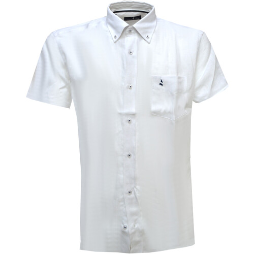 Abbigliamento Uomo Camicie maniche corte Navigare NVC3101 Bianco