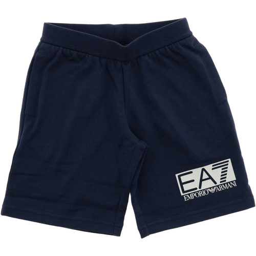 Abbigliamento Bambino Shorts / Bermuda Emporio Armani EA7 3GBS52-BJ05Z Blu