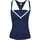 Abbigliamento Donna Top / T-shirt senza maniche Deha B02391 Blu
