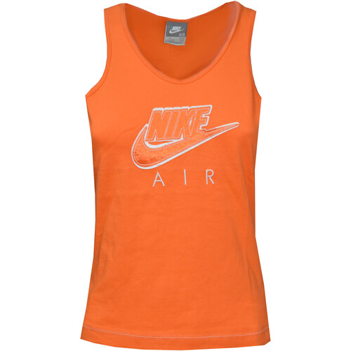 Abbigliamento Donna Top / T-shirt senza maniche Nike 212868 Arancio