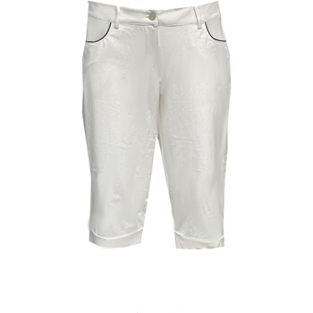 Abbigliamento Donna Shorts / Bermuda Emporio Armani EA7 282138-0S415 Bianco