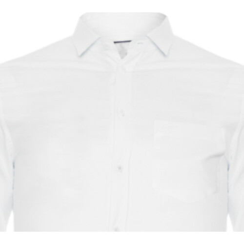 Abbigliamento Uomo Camicie maniche lunghe Lacoste CH4861 Bianco
