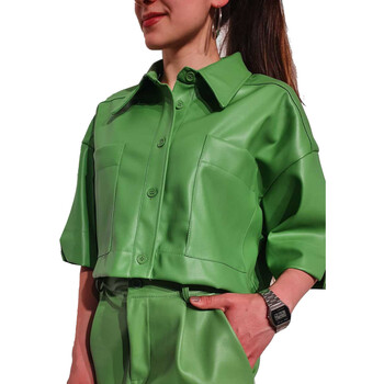Abbigliamento Donna Camicie Lumina L5587 Verde