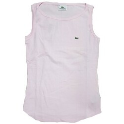 Abbigliamento Donna Top / T-shirt senza maniche Lacoste TF0570 Rosa
