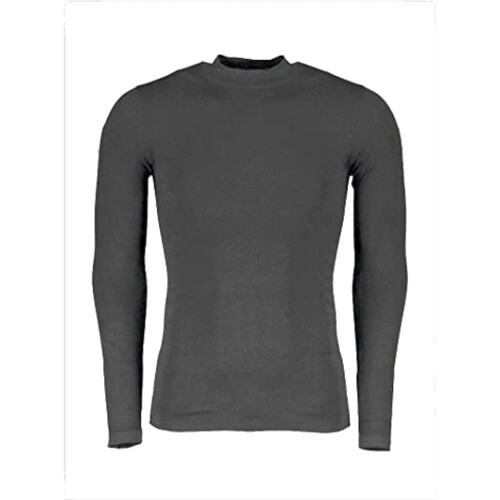 Abbigliamento Uomo T-shirts a maniche lunghe Mico IN01432 Nero