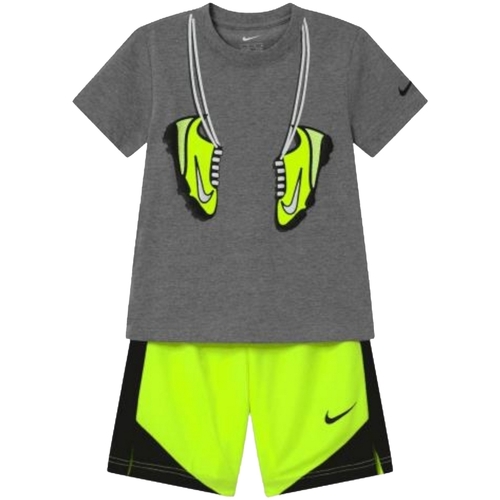 Abbigliamento Unisex bambino Tuta Nike 66H360 Grigio