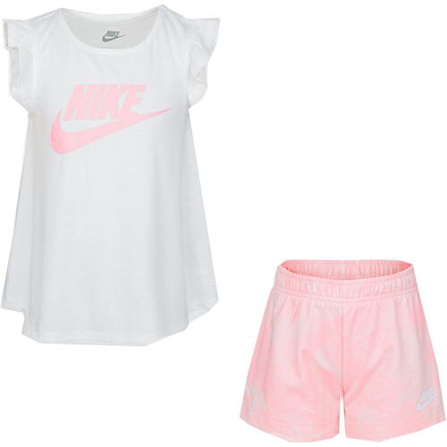Abbigliamento Bambina Tuta Nike 36H833 Bianco
