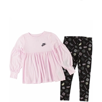 Abbigliamento Bambina Tuta Nike 36H939 Rosa