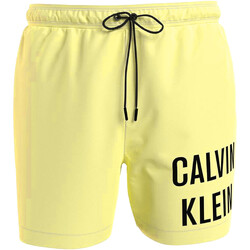 Abbigliamento Uomo Costume / Bermuda da spiaggia Calvin Klein Jeans KM0KM00701 Giallo