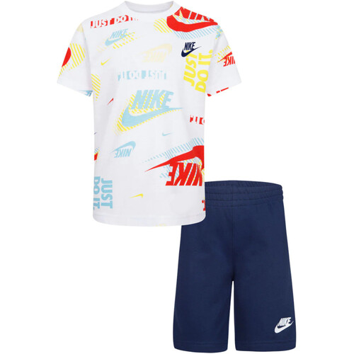 Abbigliamento Unisex bambino Tuta Nike 66K471 Bianco