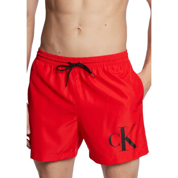 Abbigliamento Uomo Costume / Bermuda da spiaggia Calvin Klein Jeans KM0KM00849 Rosso