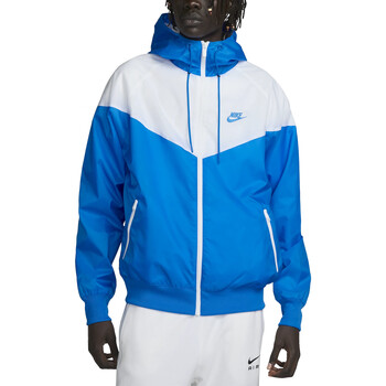 Abbigliamento Uomo giacca a vento Nike DA0001 Blu