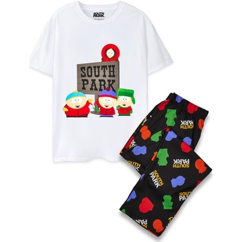 Abbigliamento Uomo Pigiami / camicie da notte South Park NS7632 Nero