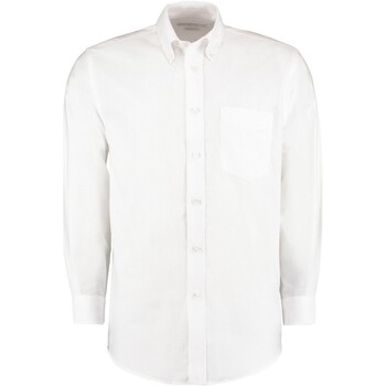 Abbigliamento Uomo Camicie maniche lunghe Kustom Kit K351 Bianco