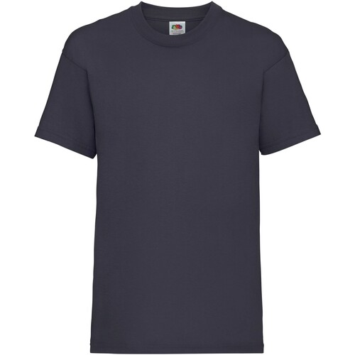 Abbigliamento Unisex bambino T-shirt & Polo Fruit Of The Loom Value Blu