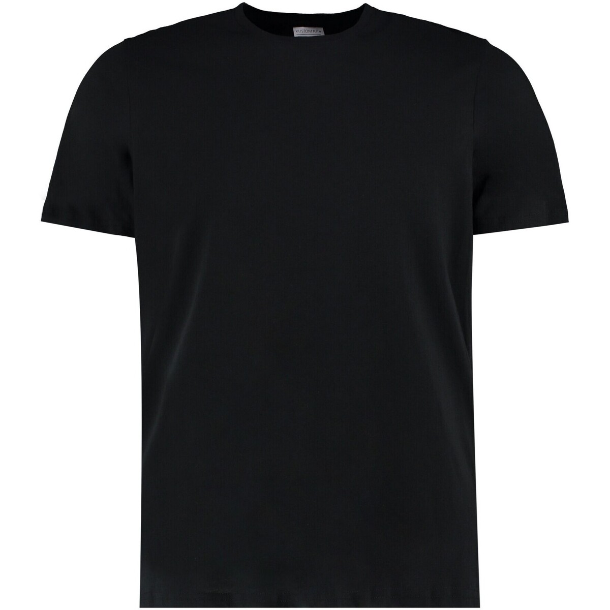 Abbigliamento Uomo T-shirts a maniche lunghe Kustom Kit Fashion Fit Nero