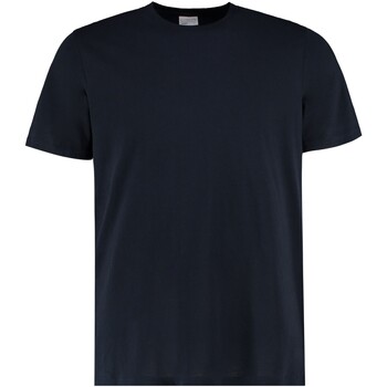 Abbigliamento Uomo T-shirts a maniche lunghe Kustom Kit Fashion Fit Blu